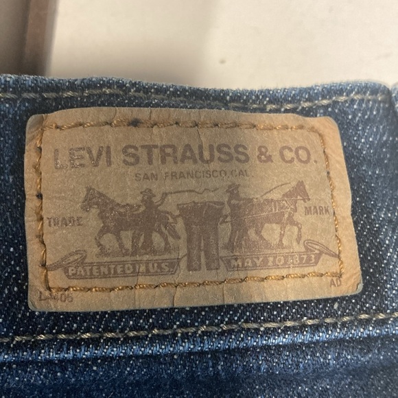 Levi's Perfectly Slimming Boot Cut 512 Jeans 10 Short Medium Cotton Blend - Picture 16 of 16